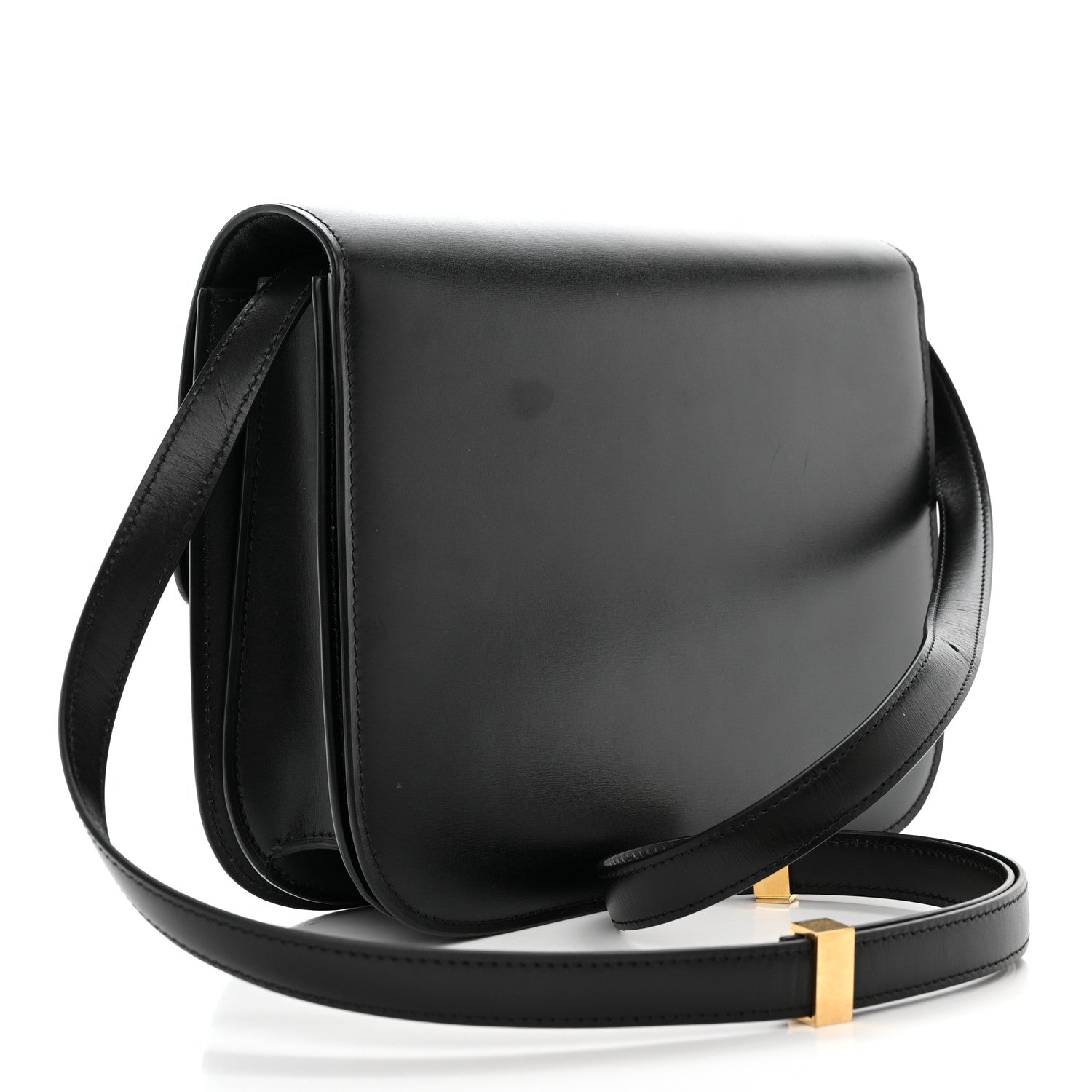 Celine Box Calfskin Medium Classic Box Flap Bag Black 3 of 11