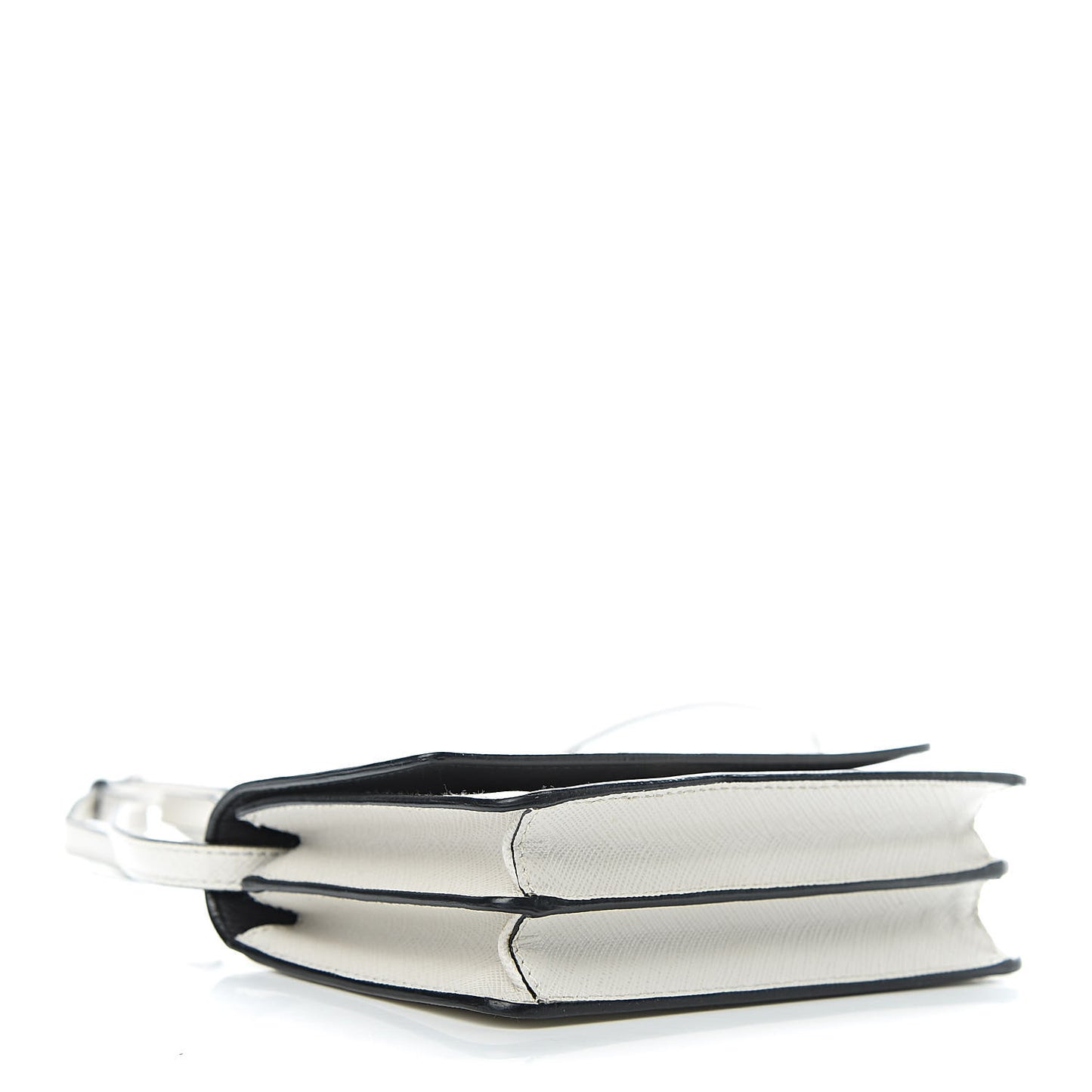 Saffiano Lux Small Crossbody Talco
