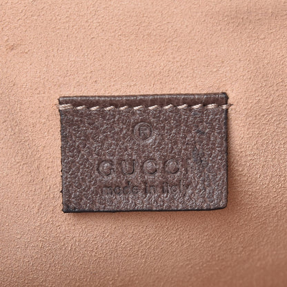 Gucci GG Supreme Monogram Large Ophidia Pouch Clutch Brown 6 of 10