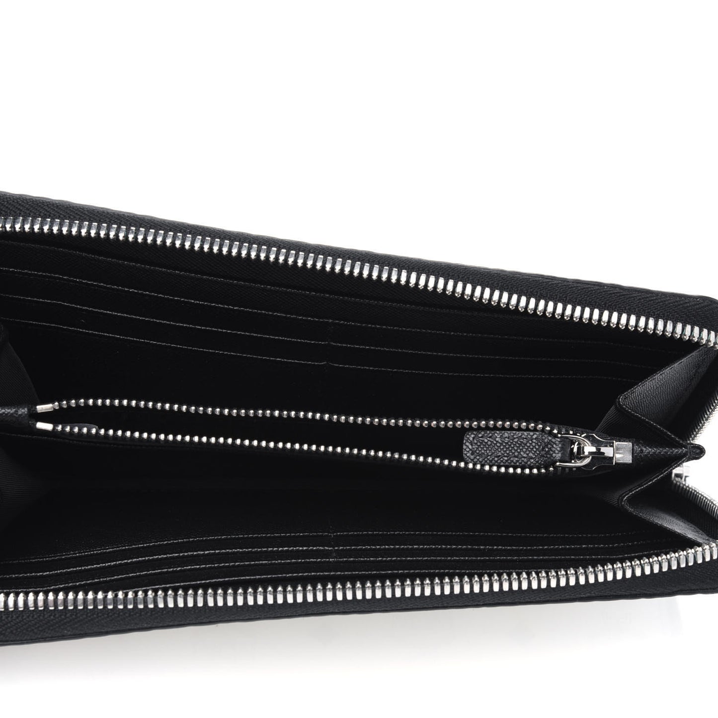 Visetos Large Zip Around Wallet White