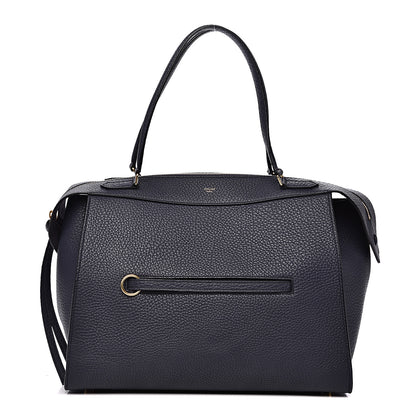 Celine Bullhide Calfskin Medium Ring Bag Navy Blue 1 of 11