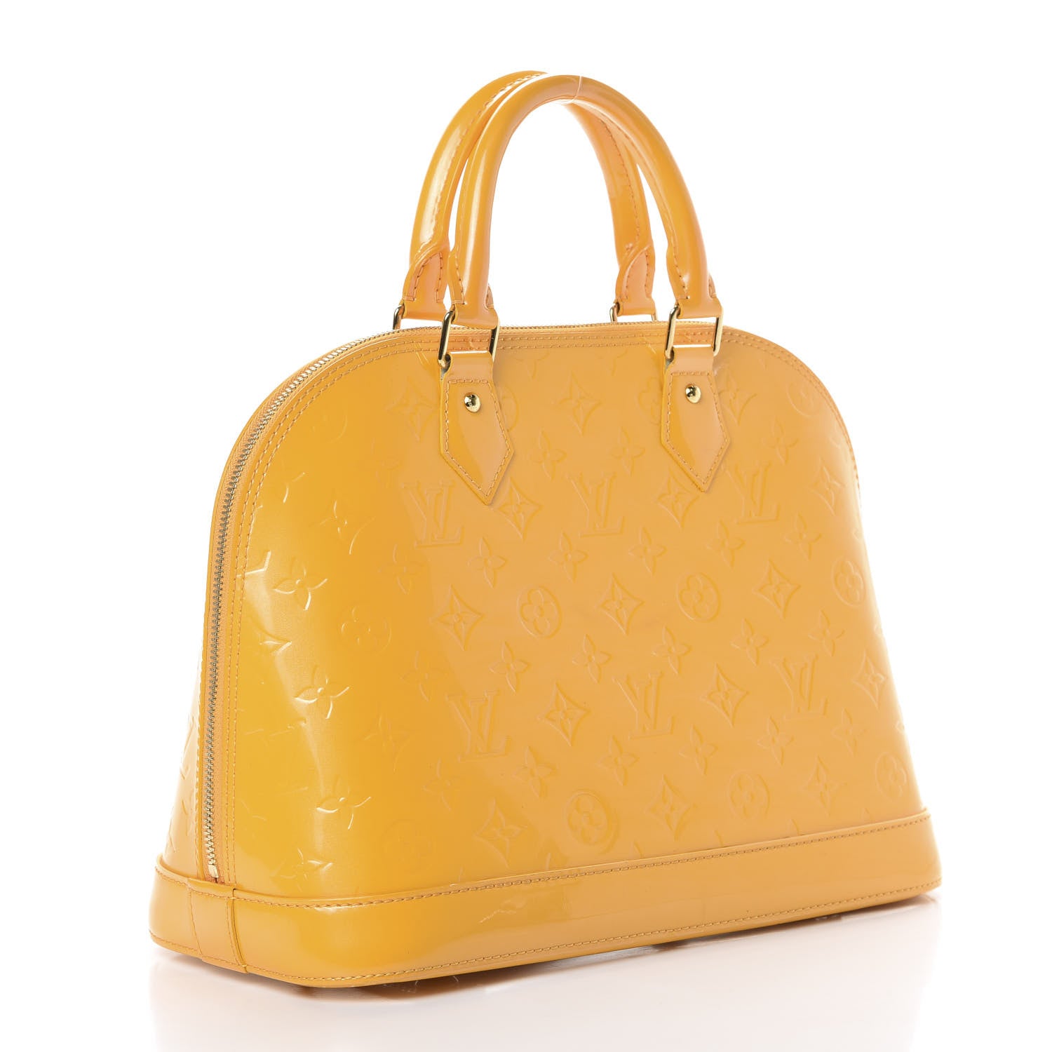Louis Vuitton Vernis Alma PM Jaune Passion 2 of 10