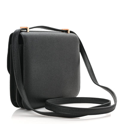 Hermes Epsom Constance 18 Black 3 of 10