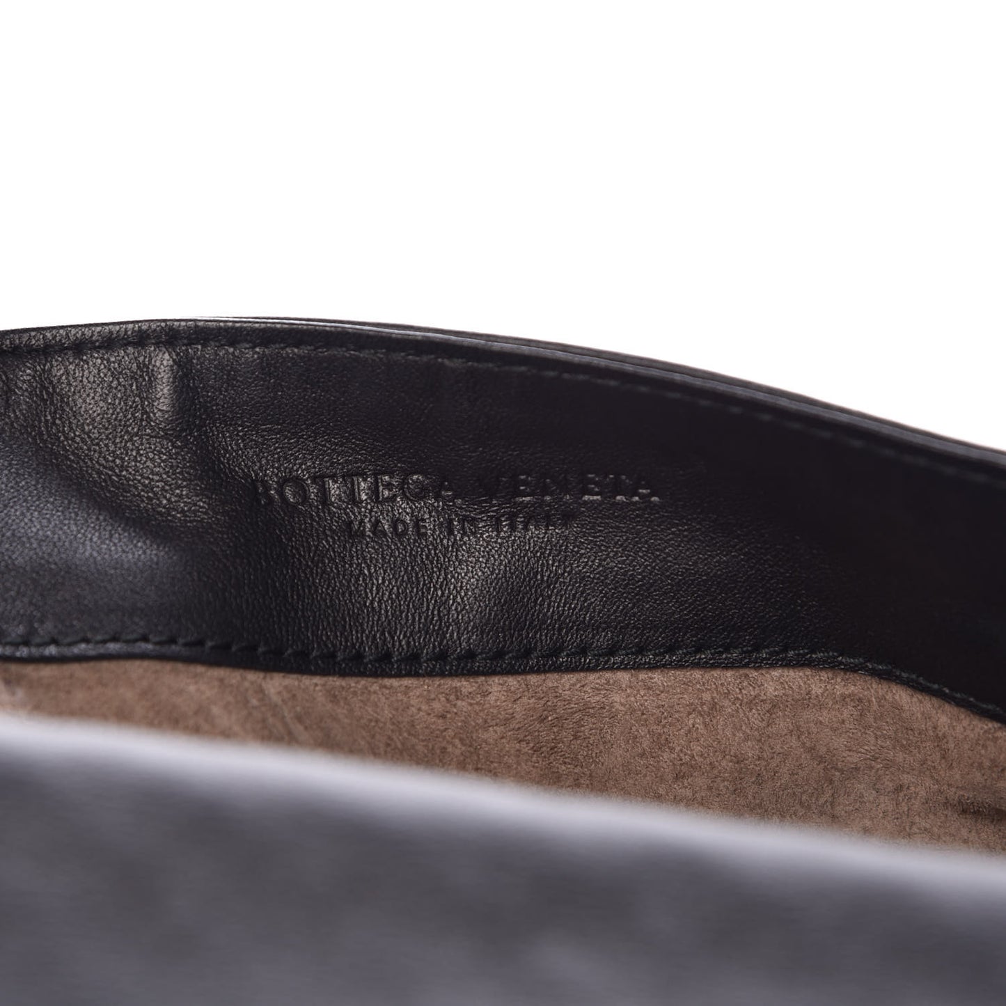 Nappa Intrecciato Messenger Bag Black
