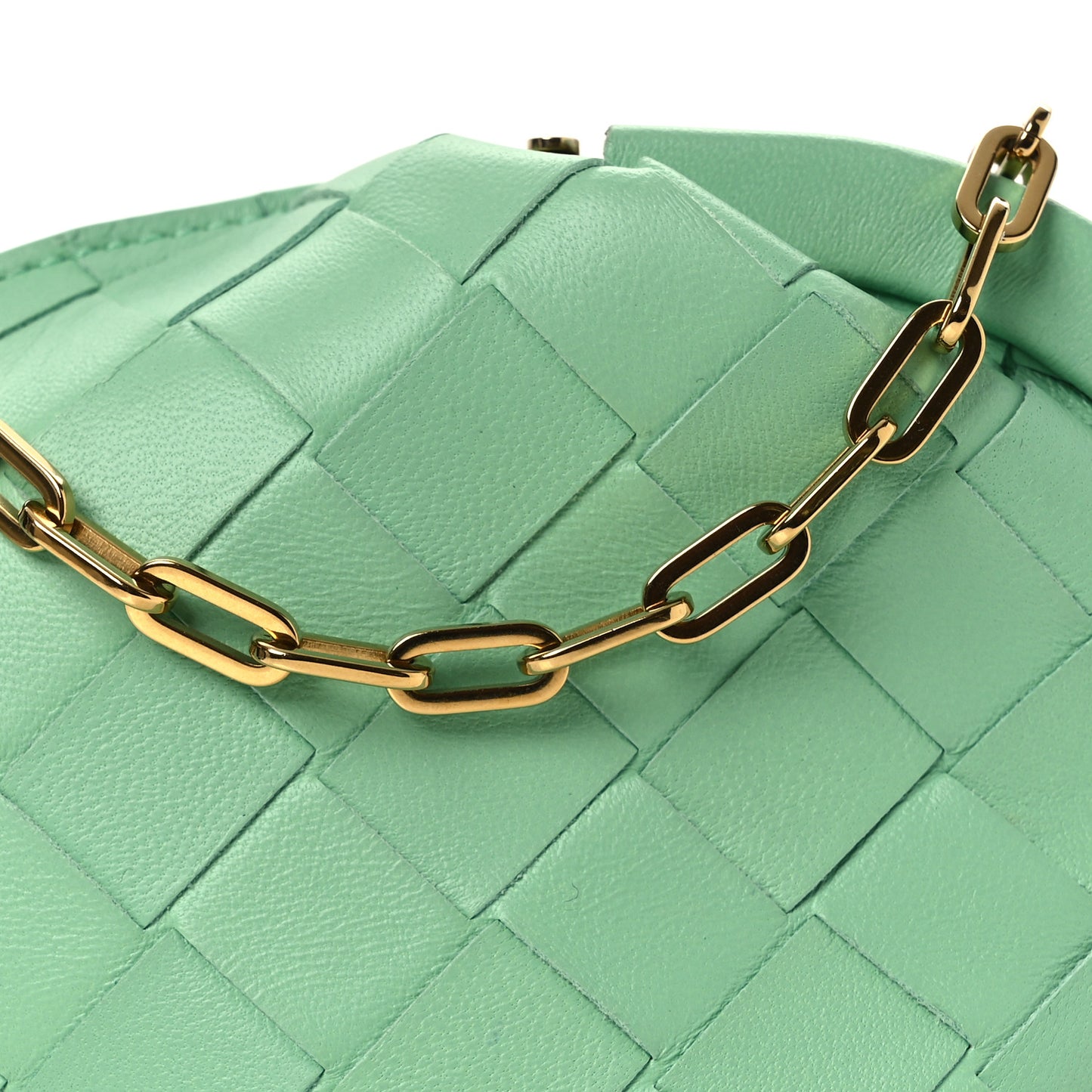 Nappa Intrecciato Fish Pouch On Chain Siren