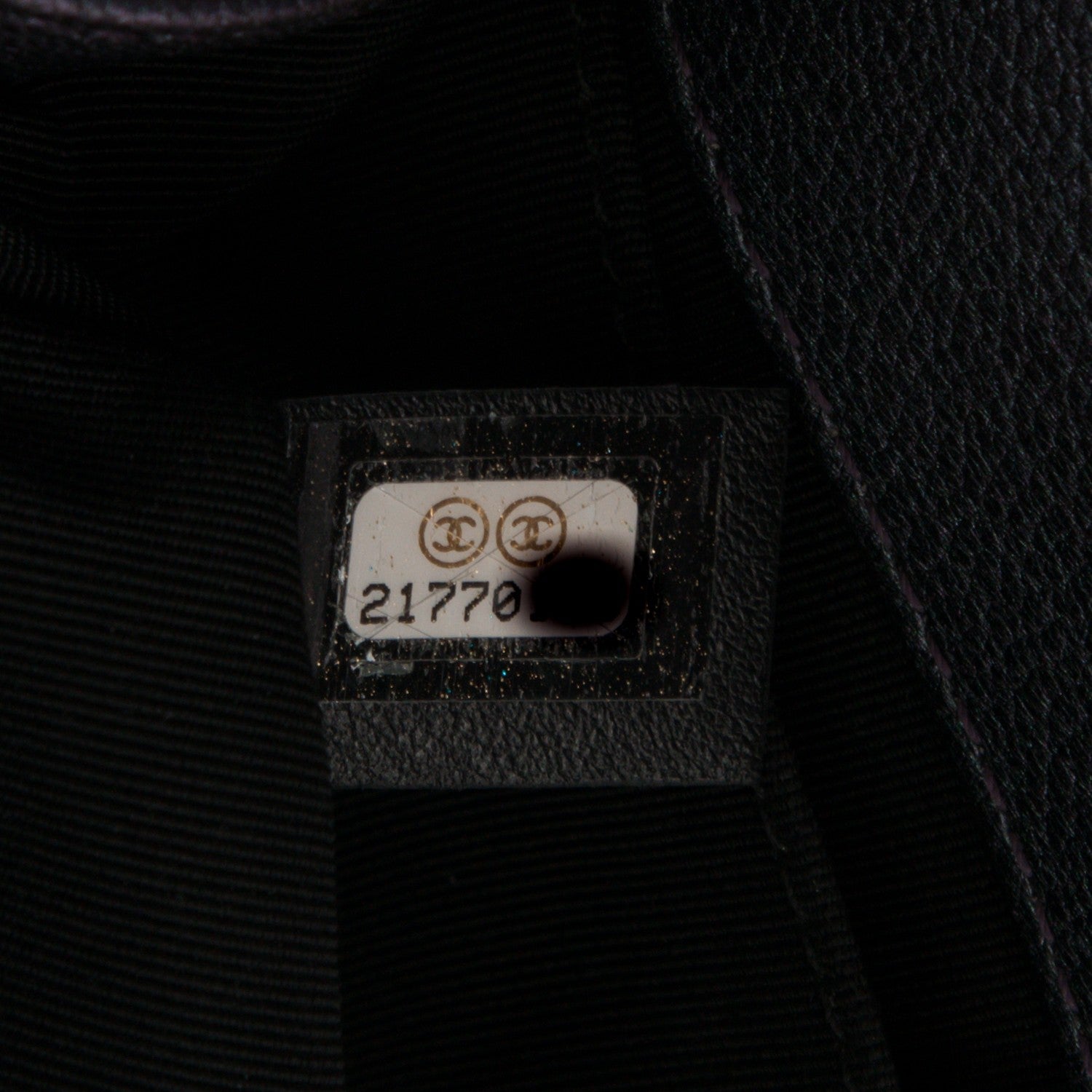 Chanel Iridescent Goatskin Quilted Small Boy Flap Purple 8 of 8