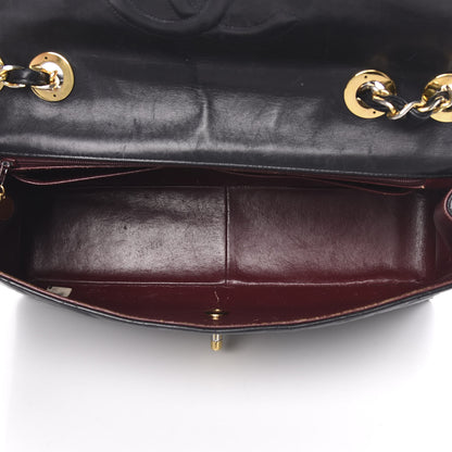Chanel Lambskin Quilted XL Jumbo Single Flap Black 5 of 19