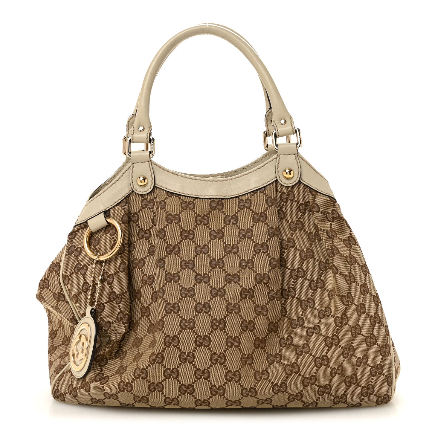 Monogram Medium Sukey Tote Off White