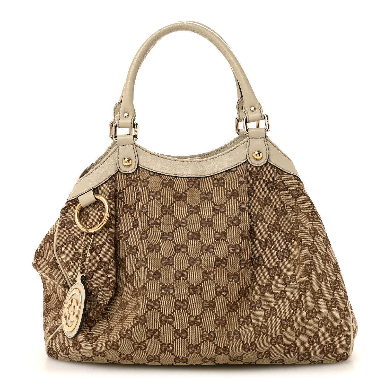 Gucci Monogram Medium Sukey Tote Off White 1 of 14