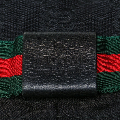 Gucci Monogram Web Bucket Hat S Black 8 of 8