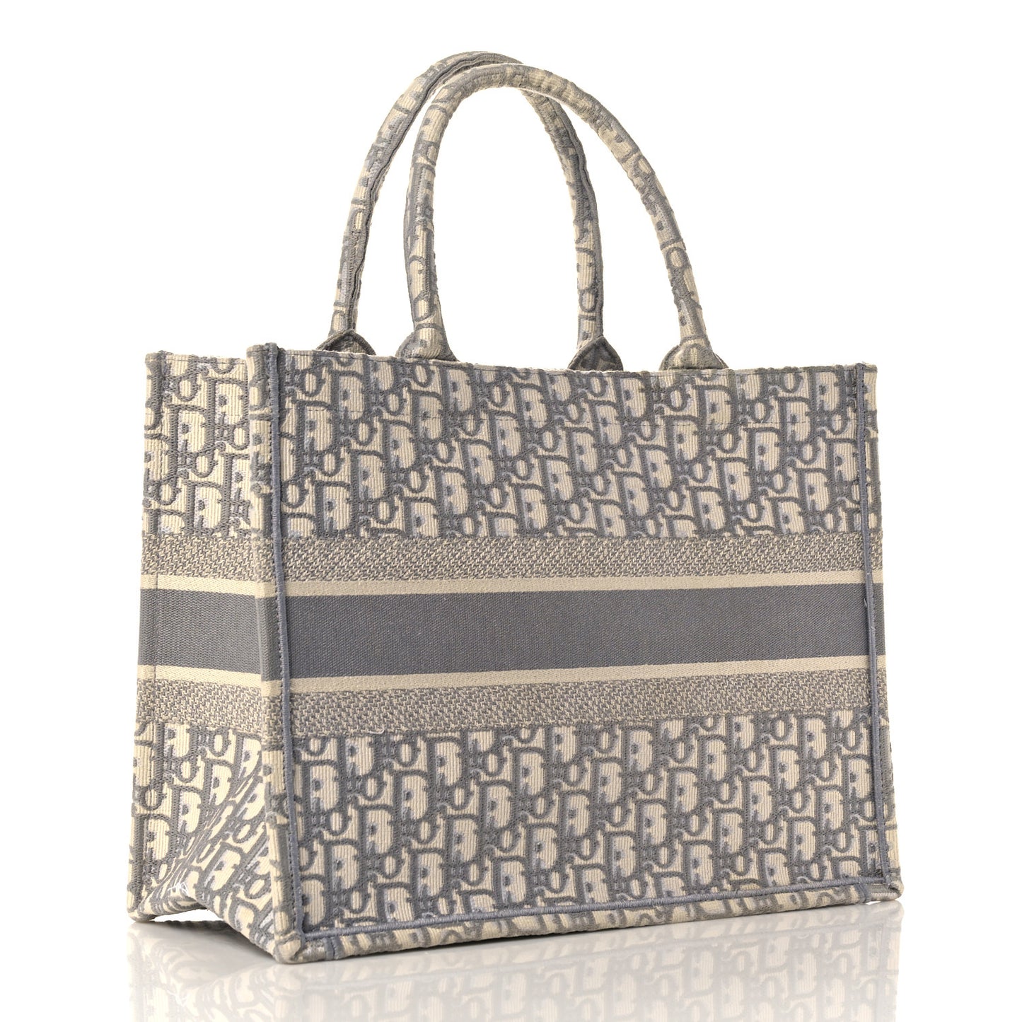 Oblique Medium Book Tote Grey