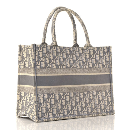 Christian Dior Oblique Medium Book Tote Grey 3 of 11