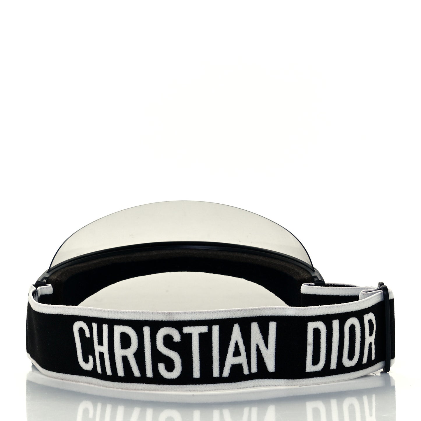 Mirrored DiorClub1 Sun Visor Black