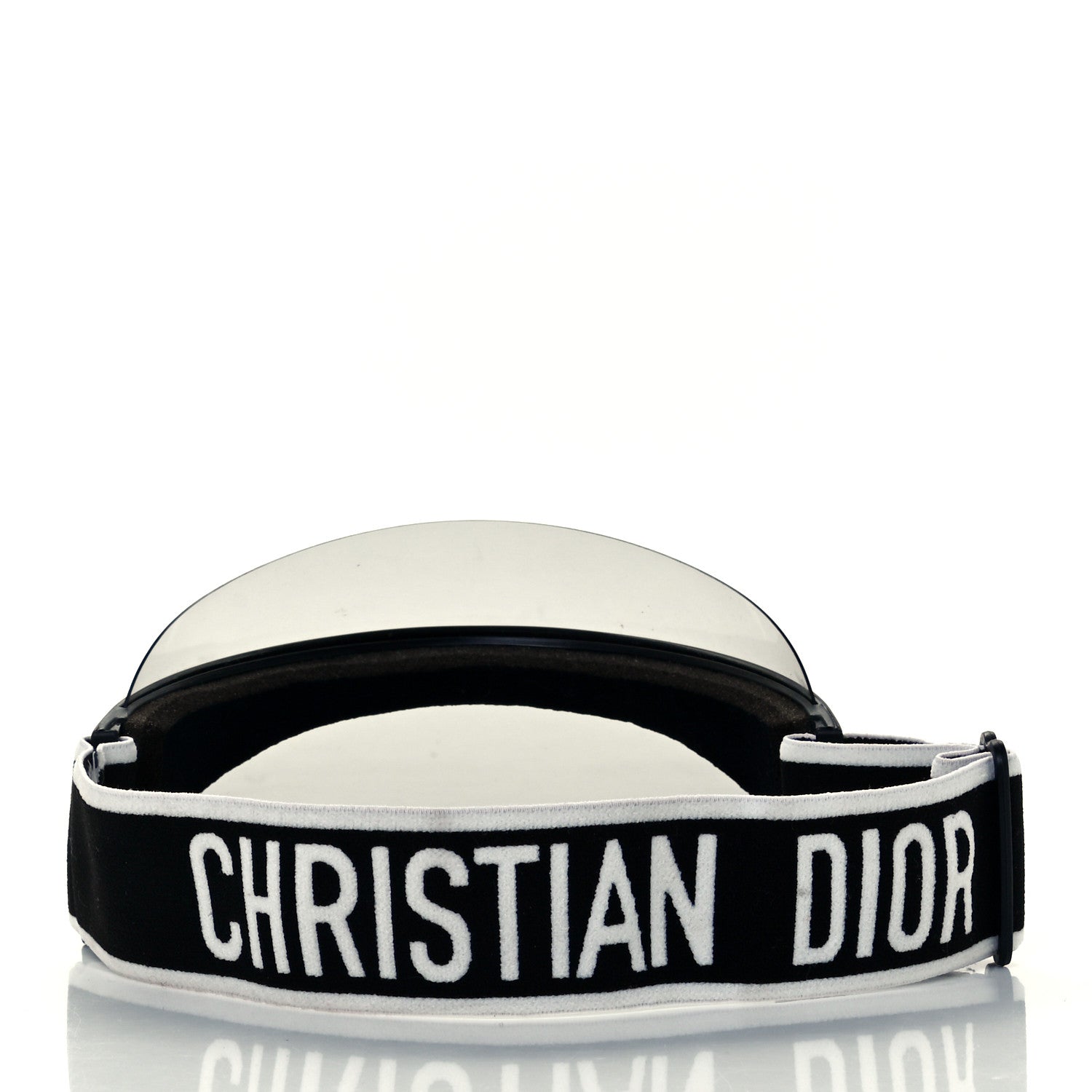 Christian Dior Mirrored DiorClub1 Sun Visor Black 4 of 7