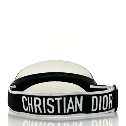 Christian Dior Mirrored DiorClub1 Sun Visor Black 4 of 7