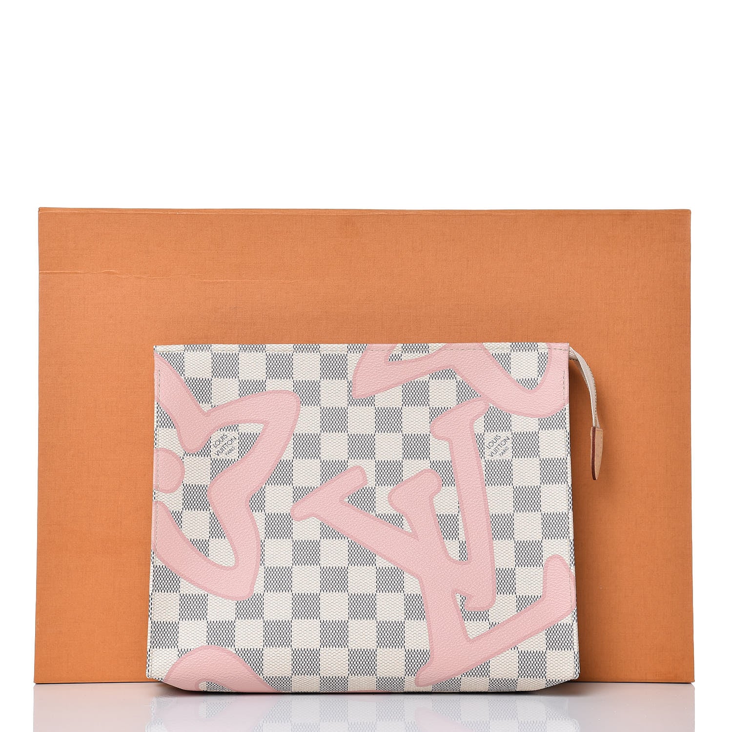Louis Vuitton Damier Azur Tahitienne Toiletry Pouch 26 8 of 8