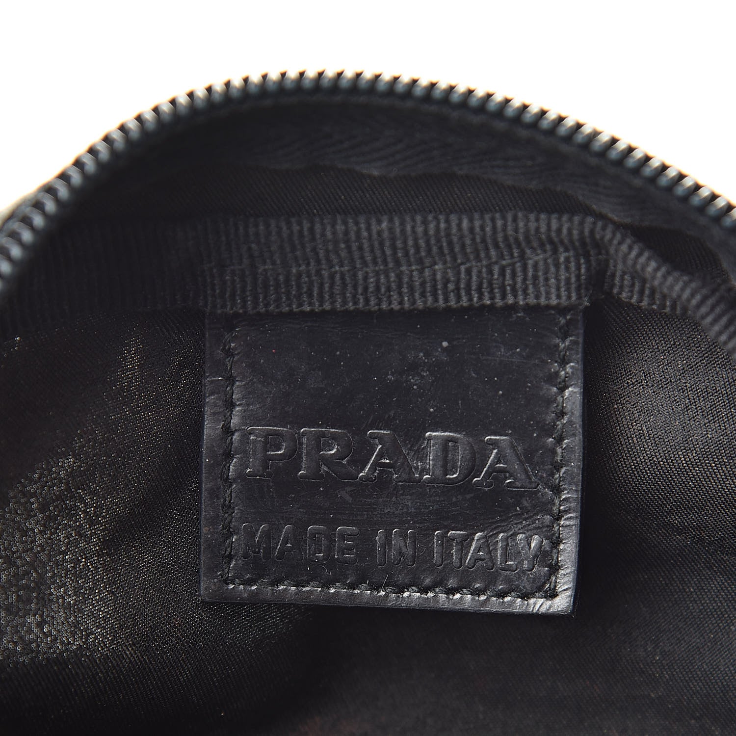Prada Nylon Tessuto Cosmetic Pouch Black 6 of 9