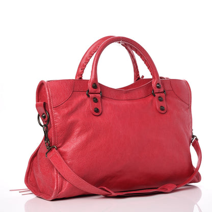 Balenciaga Agneau Classic Hardware City Rose Thulian 5 of 13