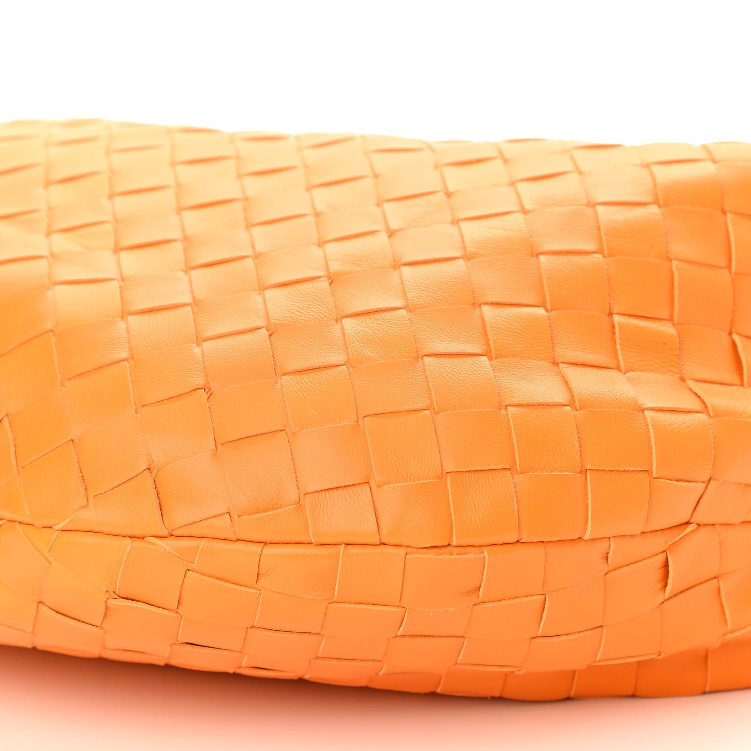 Bottega Veneta Nappa Intrecciato Teen Jodie Hobo Orange 9 of 9