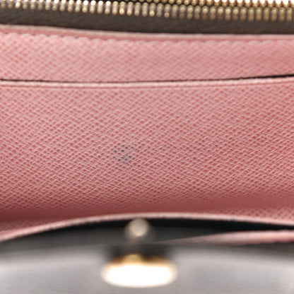 Louis Vuitton Damier Ebene Rosalie Coin Purse Rose Ballerine 14 of 14