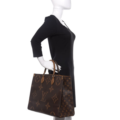 Louis Vuitton Reverse Monogram Giant Onthego GM 3 of 10