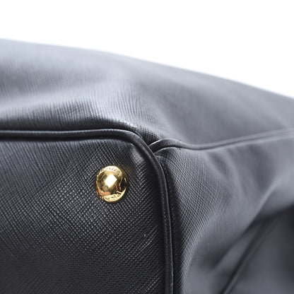 Prada Saffiano Large Galleria Double Zip Tote Black 14 of 18