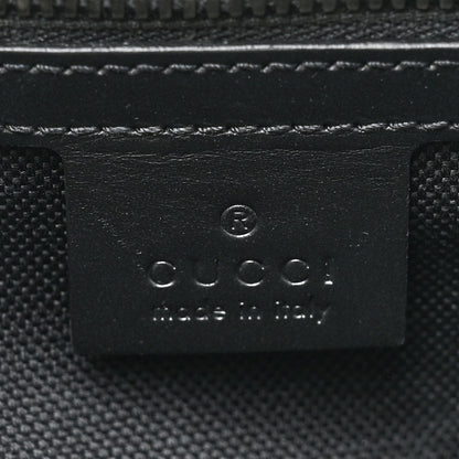 Gucci GG Supreme Monogram Selleria Calfskin Square Messenger Bag Black 6 of 13