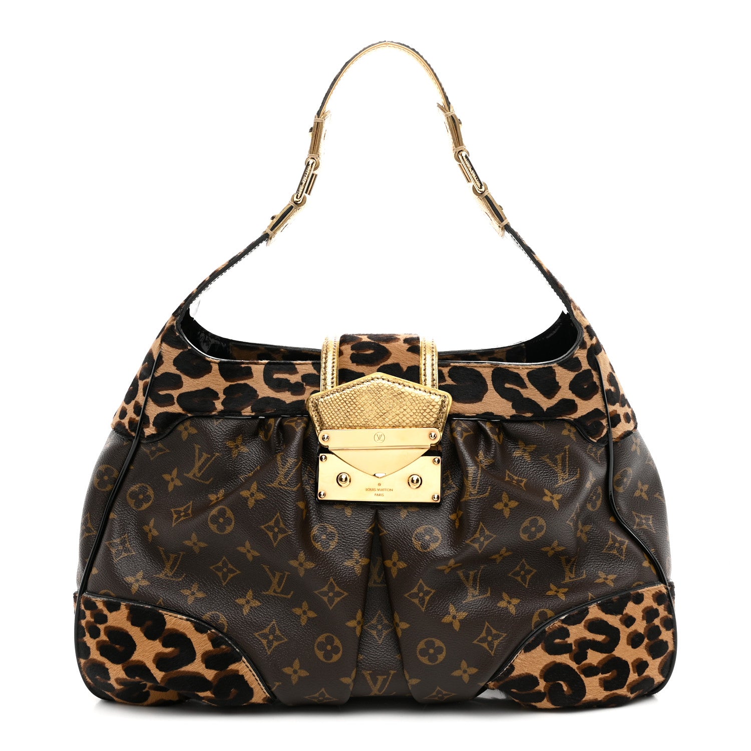 Louis Vuitton Monogram Leopard Polly 1 of 10