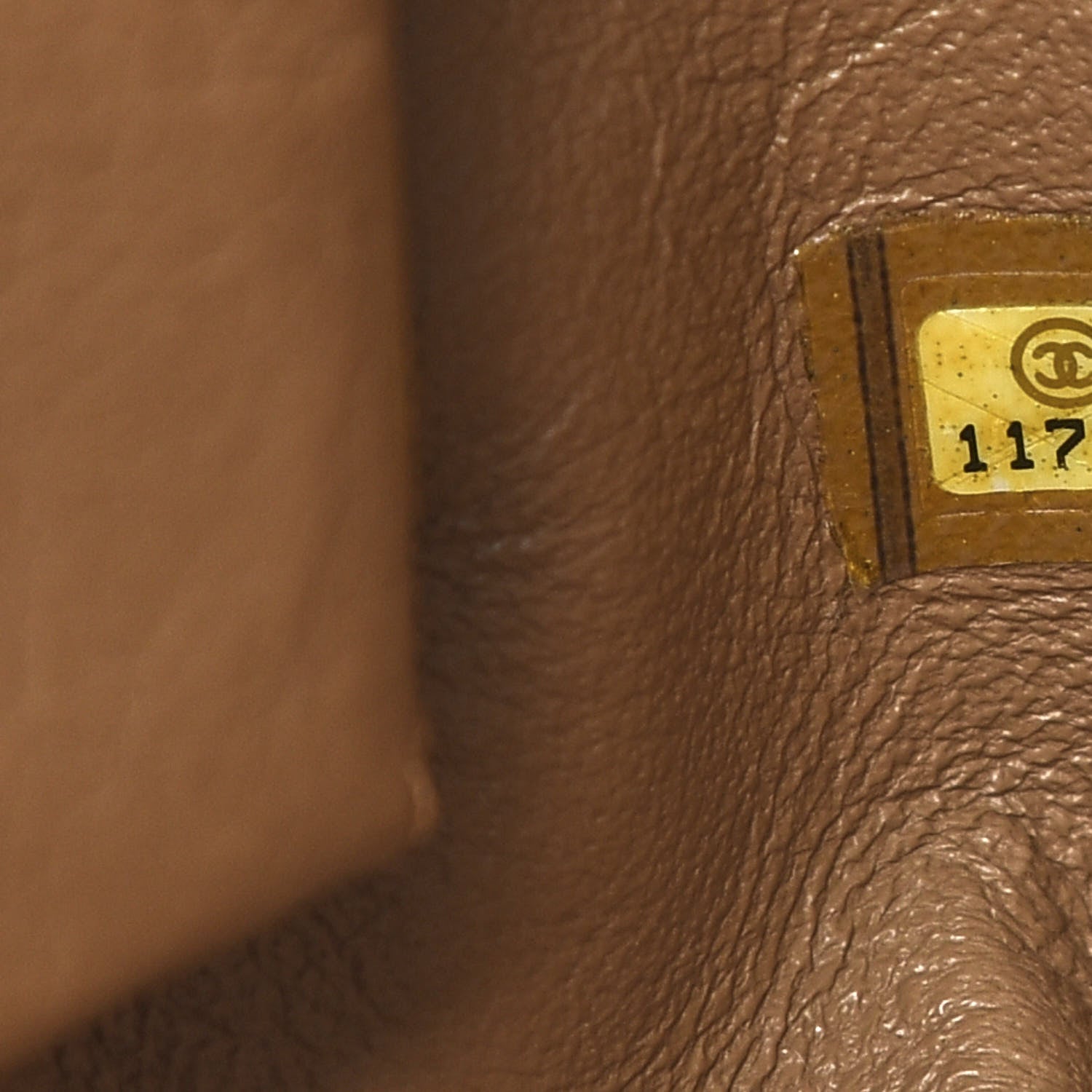 Chanel Caviar Quilted CC Timeless Bowler Dark Beige 7 of 11