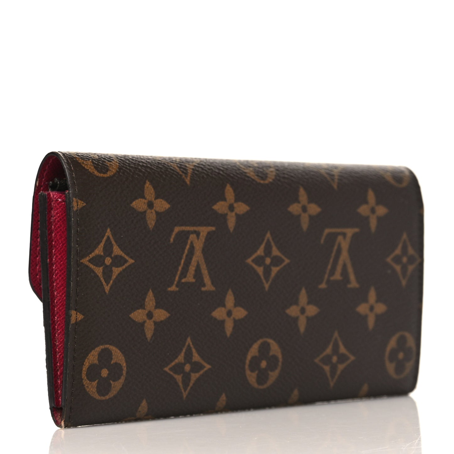 Monogram Emilie Wallet Fuchsia