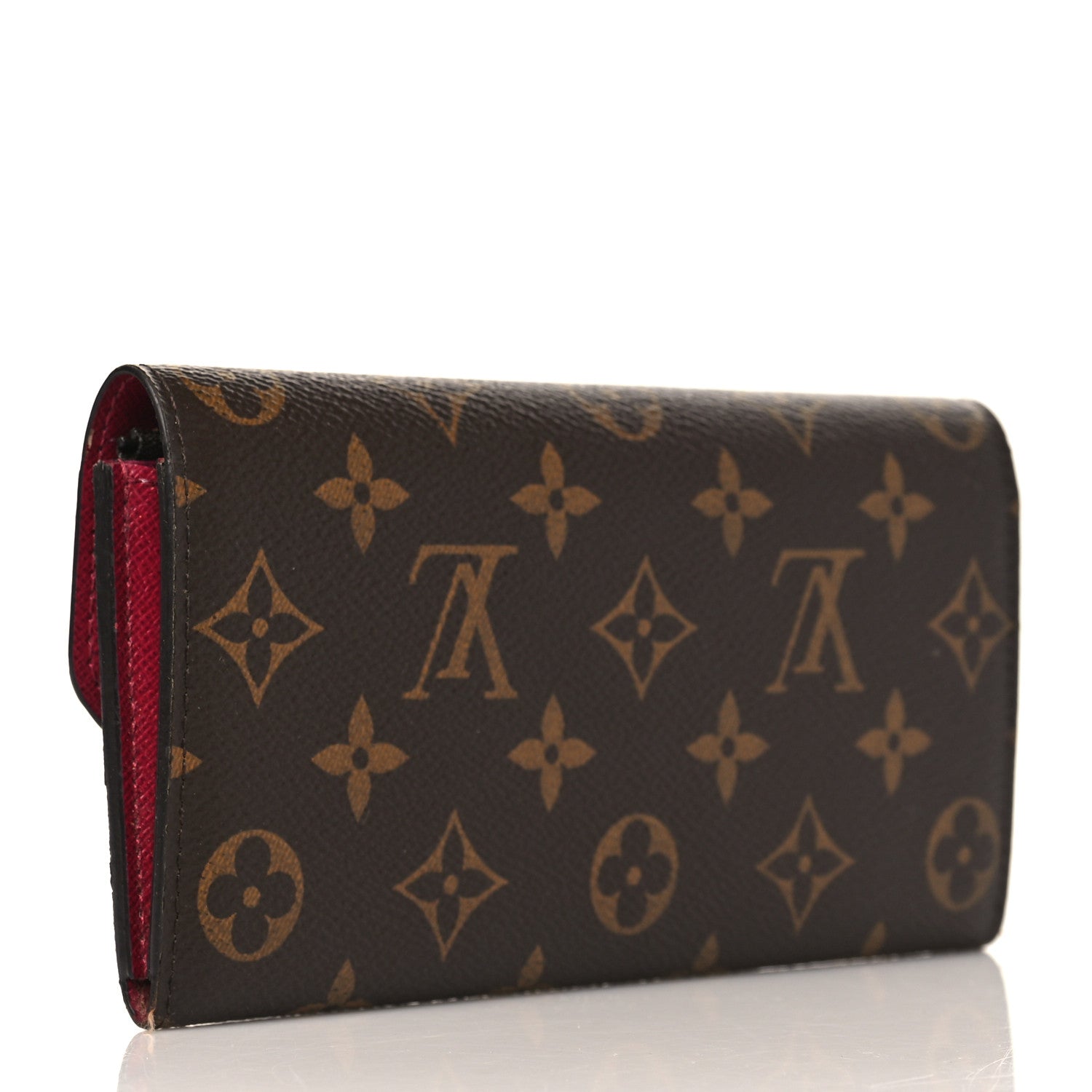 Louis Vuitton Monogram Emilie Wallet Fuchsia 3 of 9