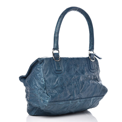 Givenchy Tumbled Sheepskin Small Pandora Mineral Blue 4 of 13