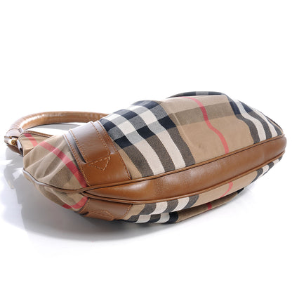 Burberry House Check Phoebe Hobo 4 of 8