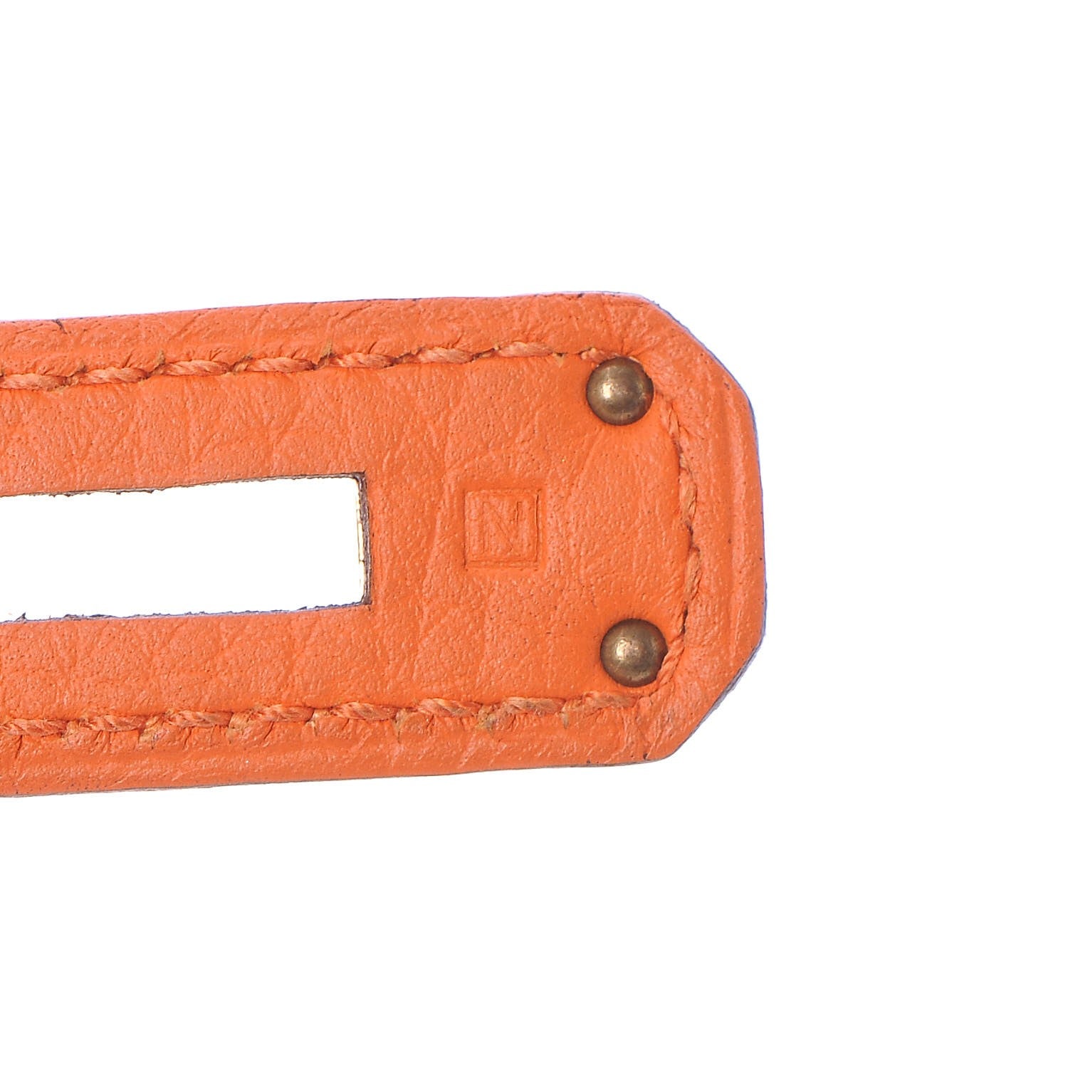 Hermes Taurillon Clemence Birkin 35 Orange 17 of 31