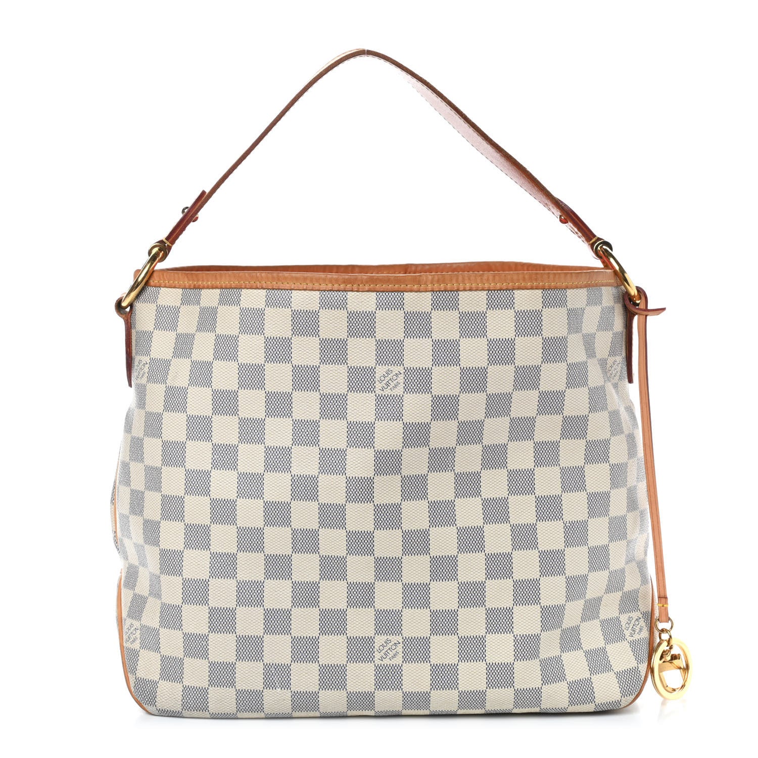 Louis Vuitton Damier Azur Delightful PM Pink 1 of 5