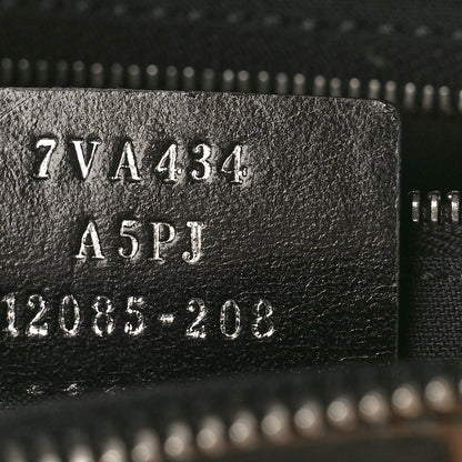 Fendi Vitello Century Bi-Color FF 1974 Embossed Belt Bag Maya Black 7 of 10