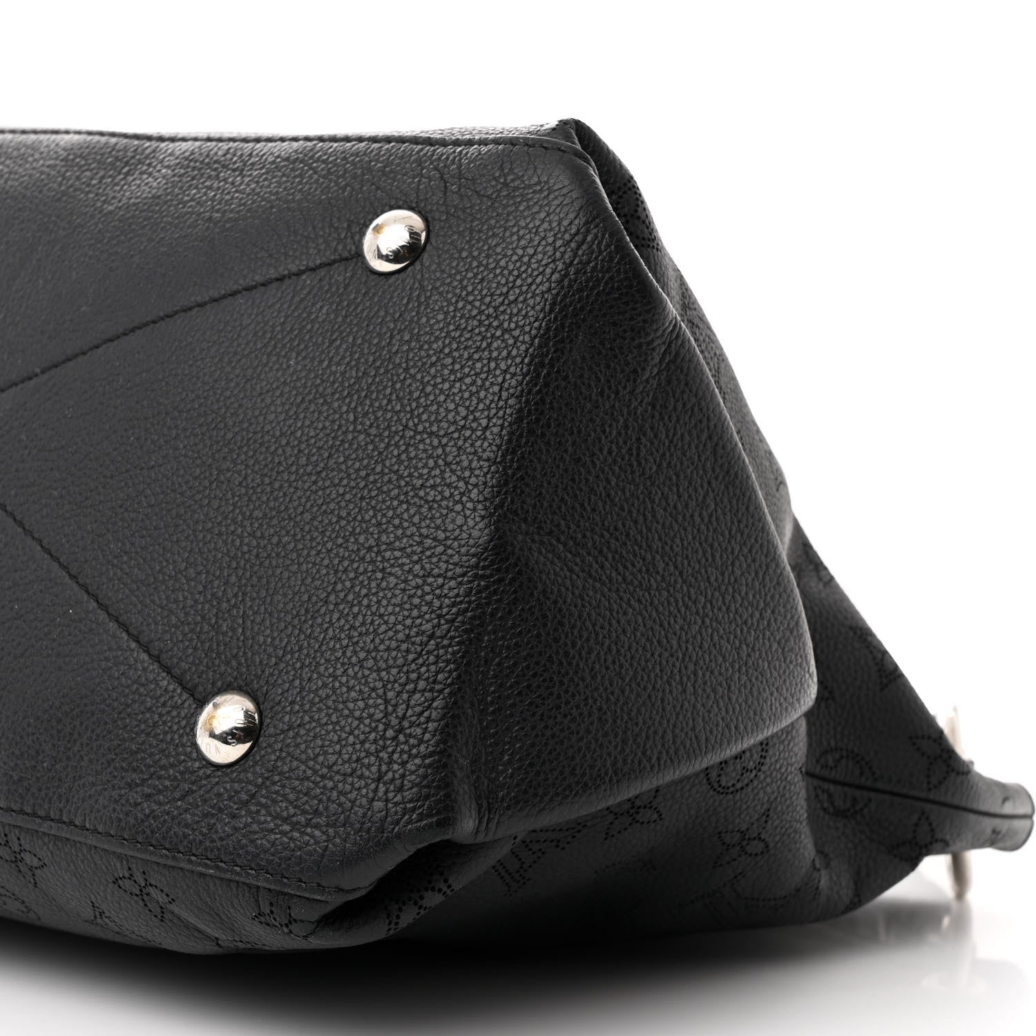 Louis Vuitton Mahina Beaubourg Hobo MM Black 9 of 9