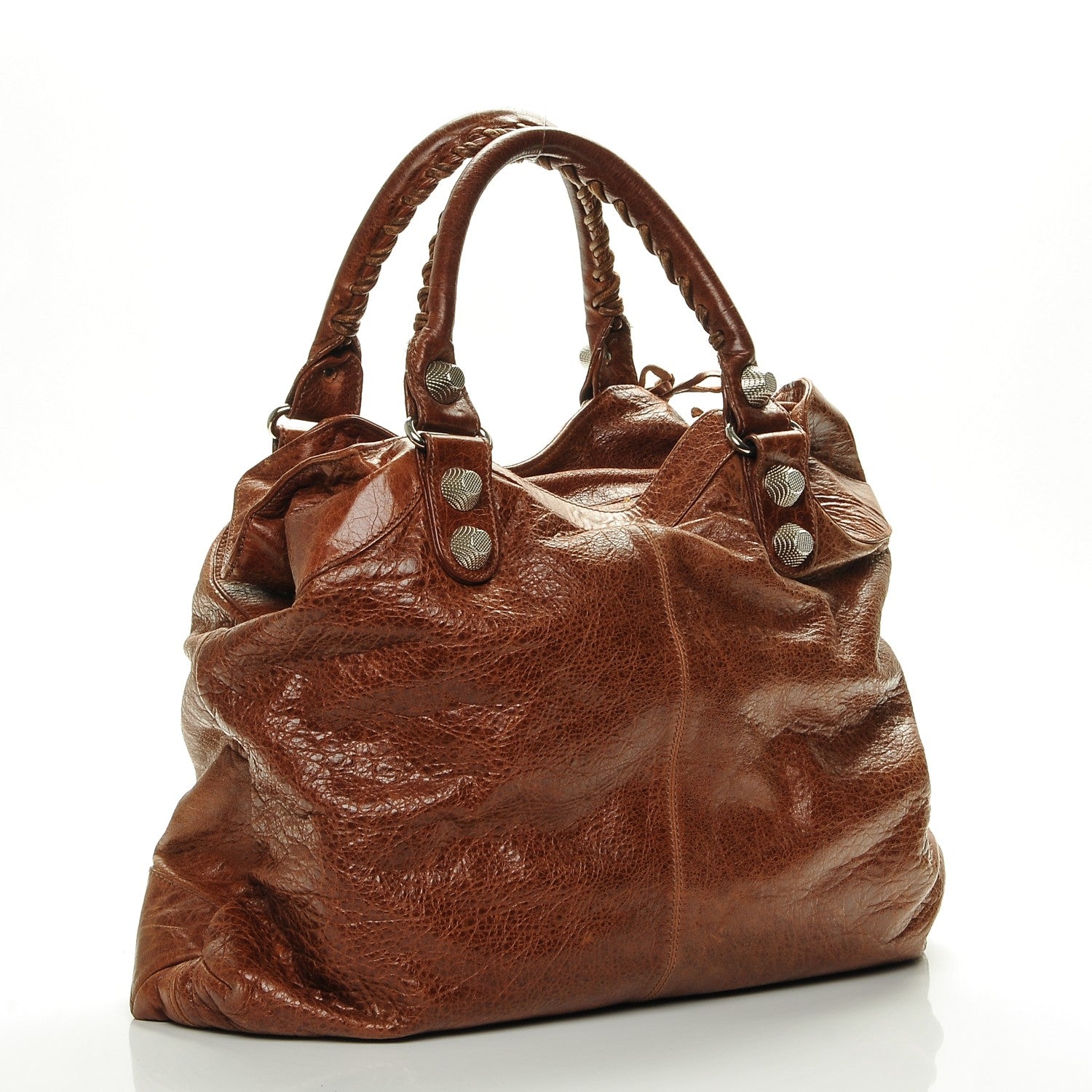 Balenciaga Agneau Giant 21 Silver Hardware Brief Sienna 3 of 7
