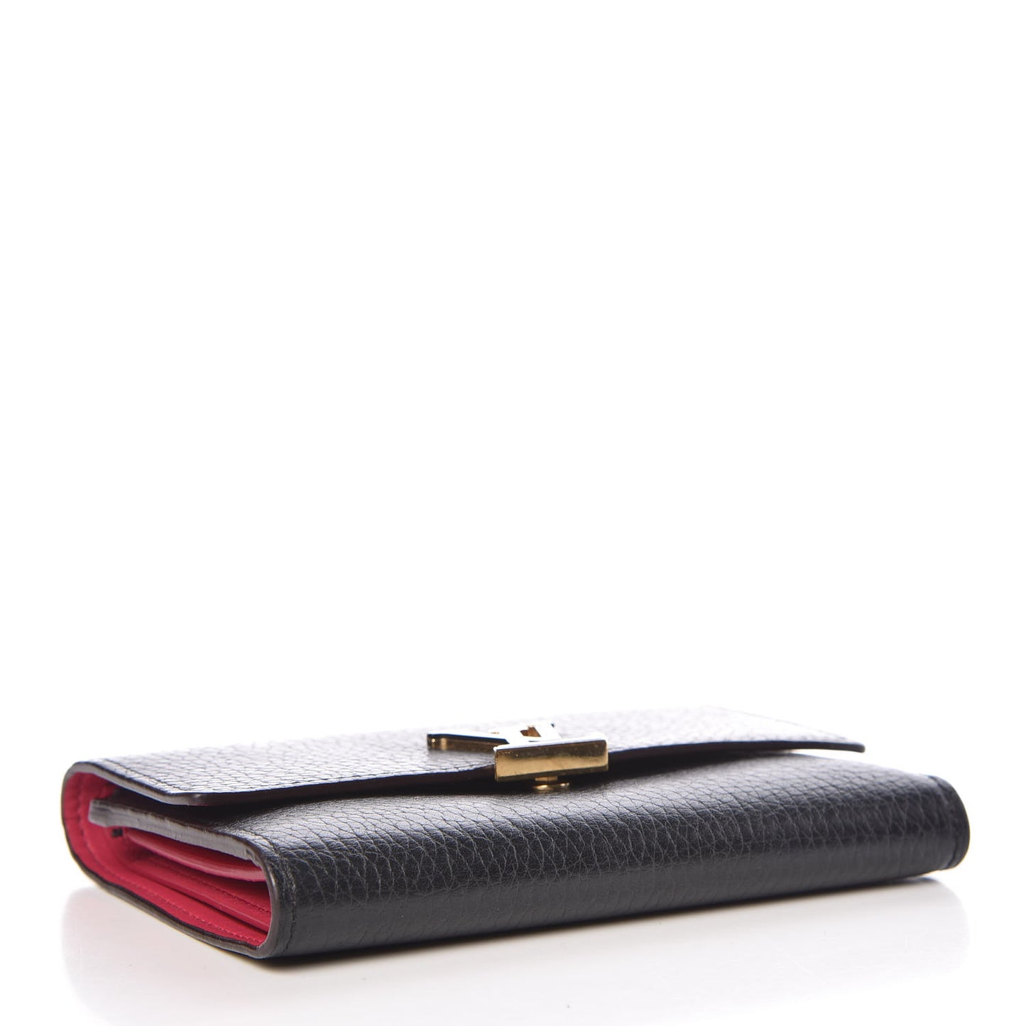 Taurillon Capucines Compact Wallet Black