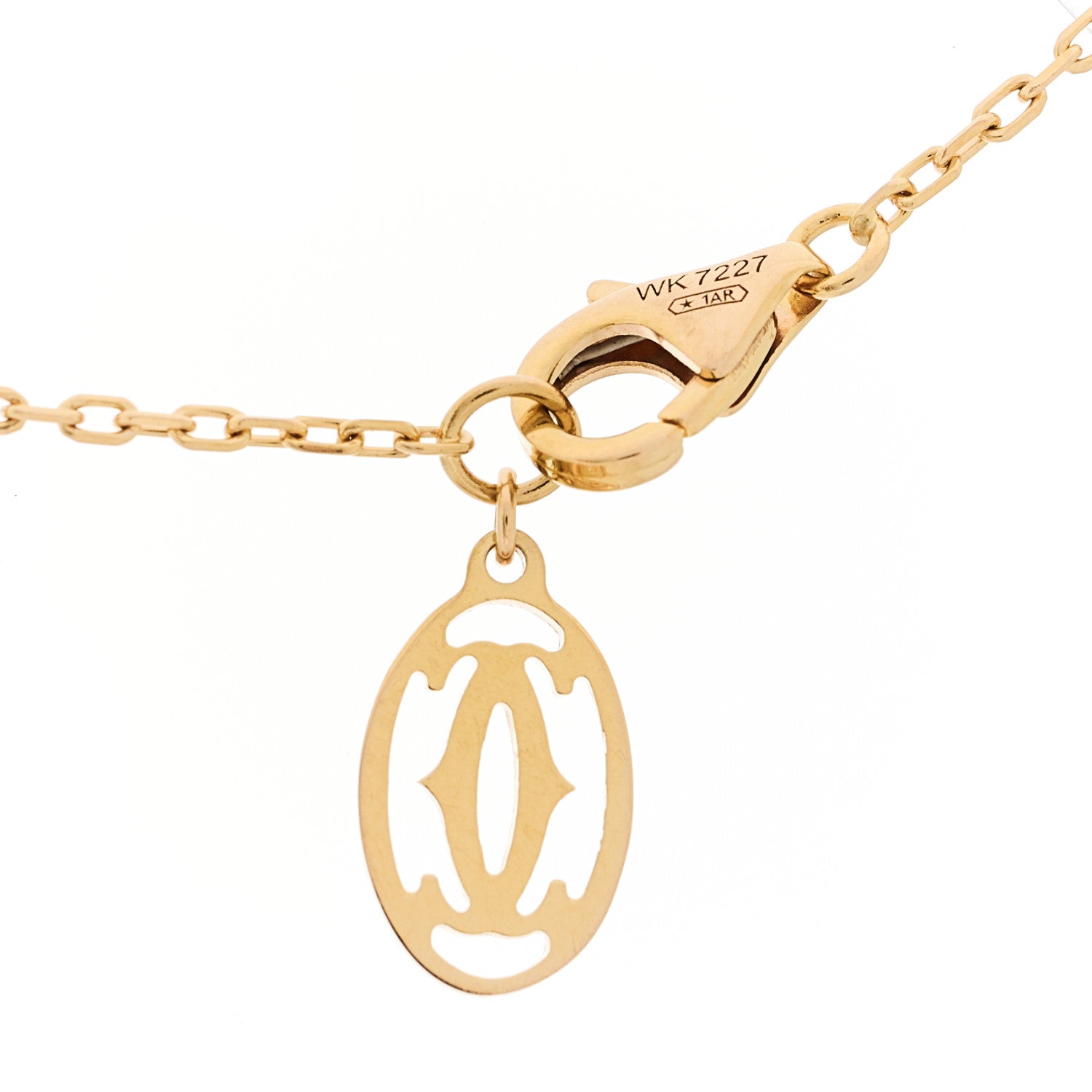 Cartier 18K Pink Gold Diamond SM D'Amour Pendant Necklace 6 of 7
