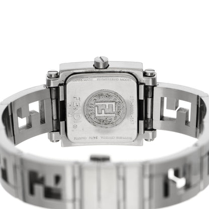 Fendi Stainless Steel 24mm Quadro Quartz Watch 4 of 7