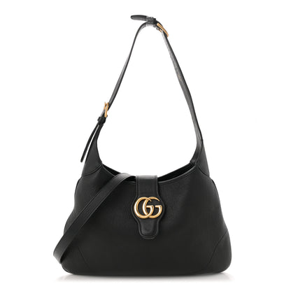 Gucci Goatskin Medium Aphrodite Shoulder Bag Black 1 of 14
