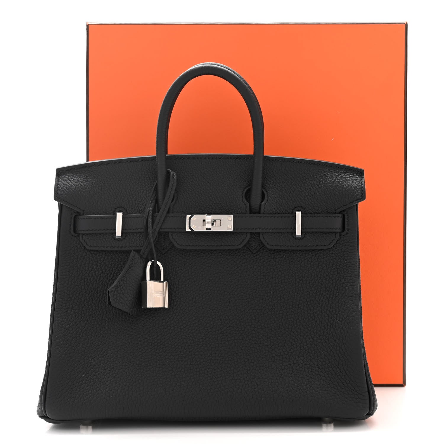 Hermes Togo Birkin 25 Black 11 of 11