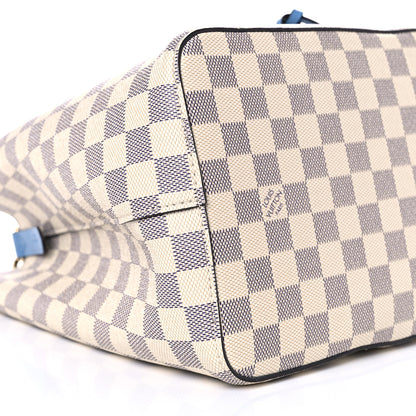 Louis Vuitton Damier Azur Neonoe MM Bleuet 7 of 9