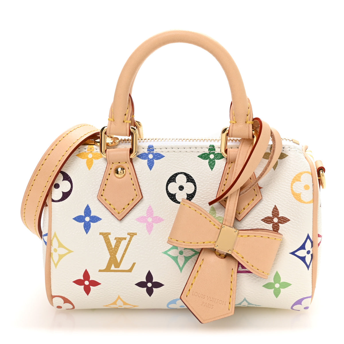 Louis Vuitton LV X TM Monogram Multicolor Nano Speedy White 1 of 9