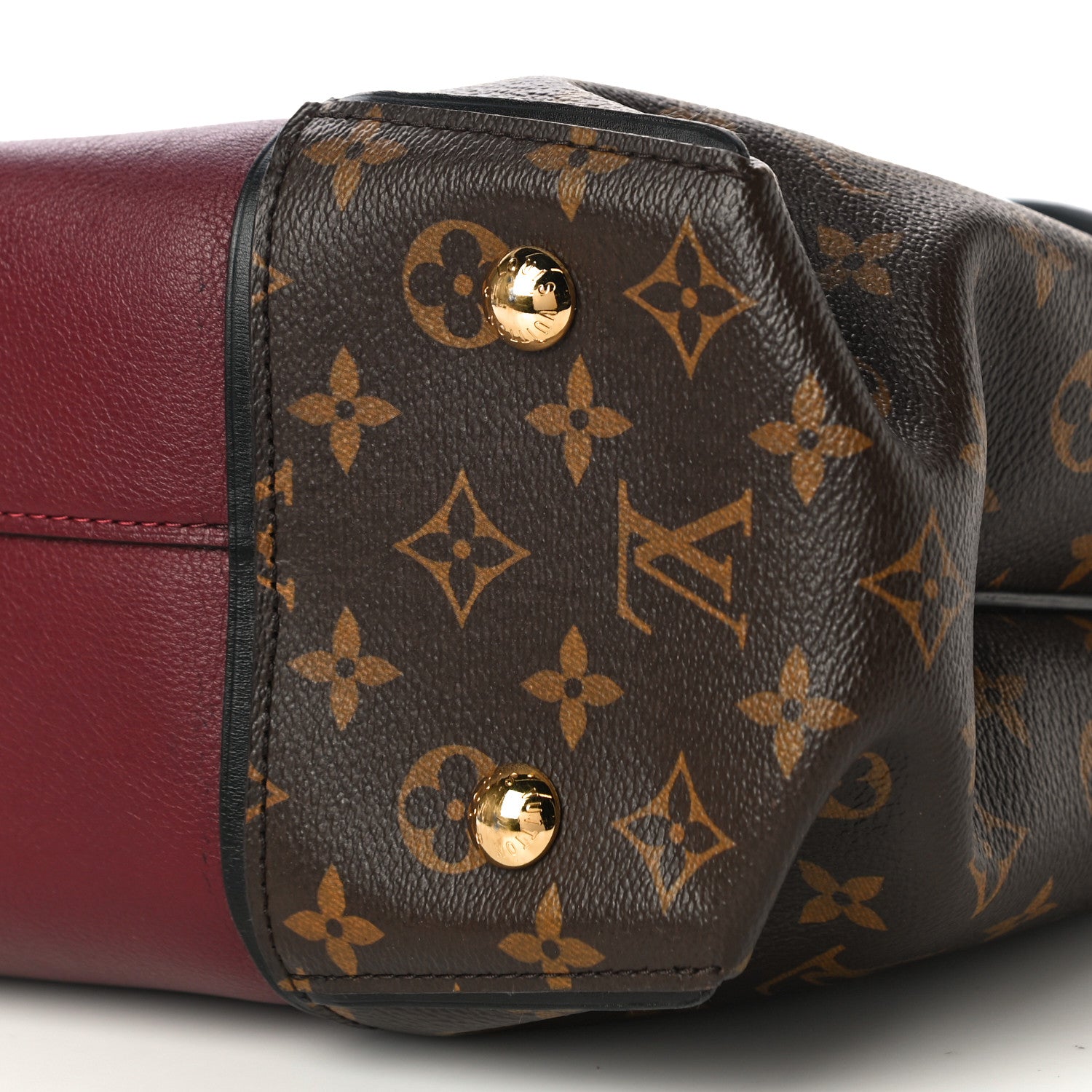 Louis Vuitton Monogram Cuir Orfevre Tote W PM Prunille 9 of 9