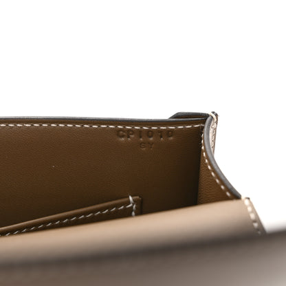 Hermes Tadelakt Mini Verrou Chaine Bag Etoupe 7 of 12
