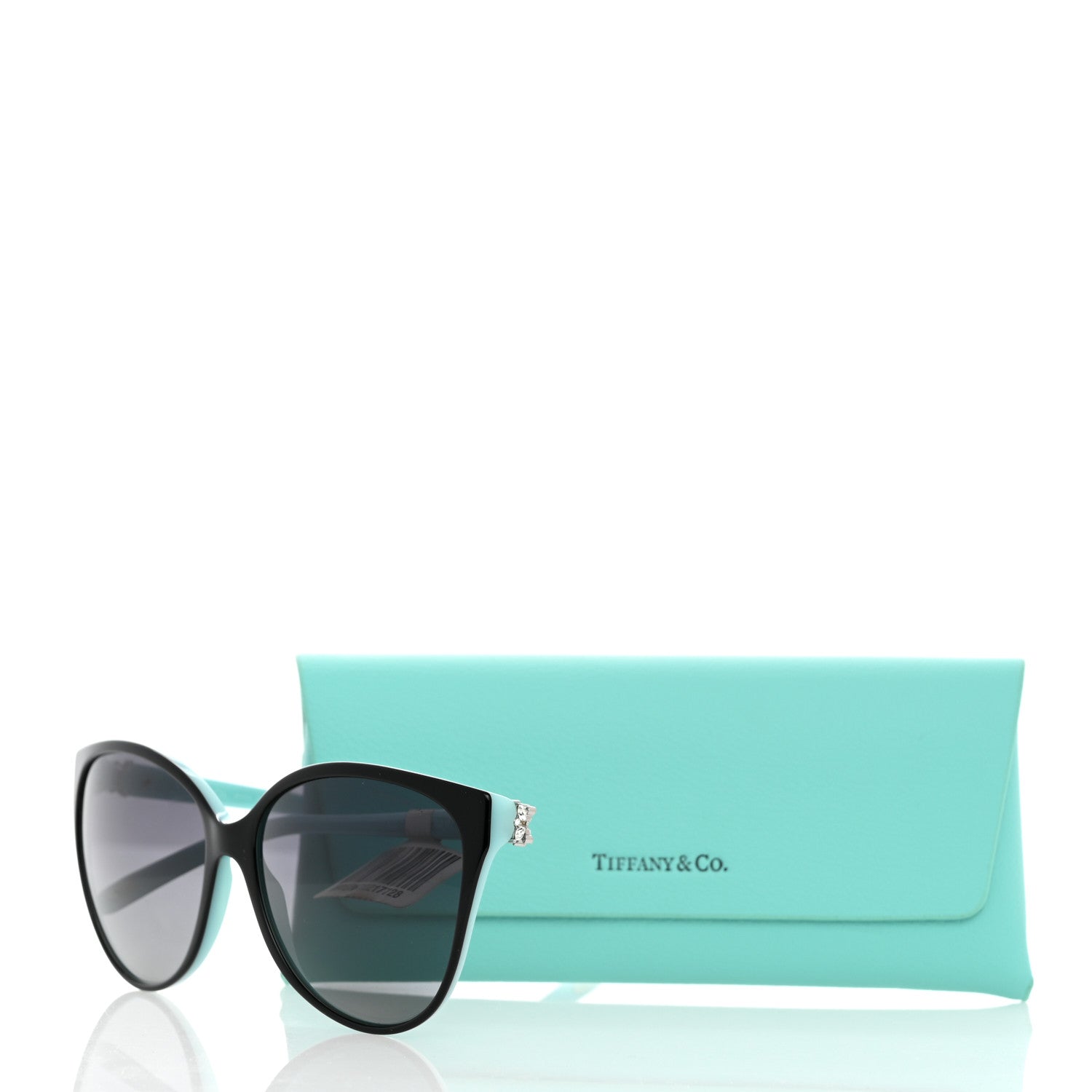 Tiffany Crystal TF4089-B Sunglasses Black Blue 8 of 8