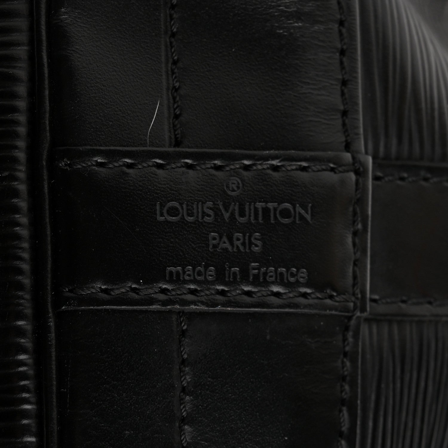 Louis Vuitton Epi Noe Black 6 of 9
