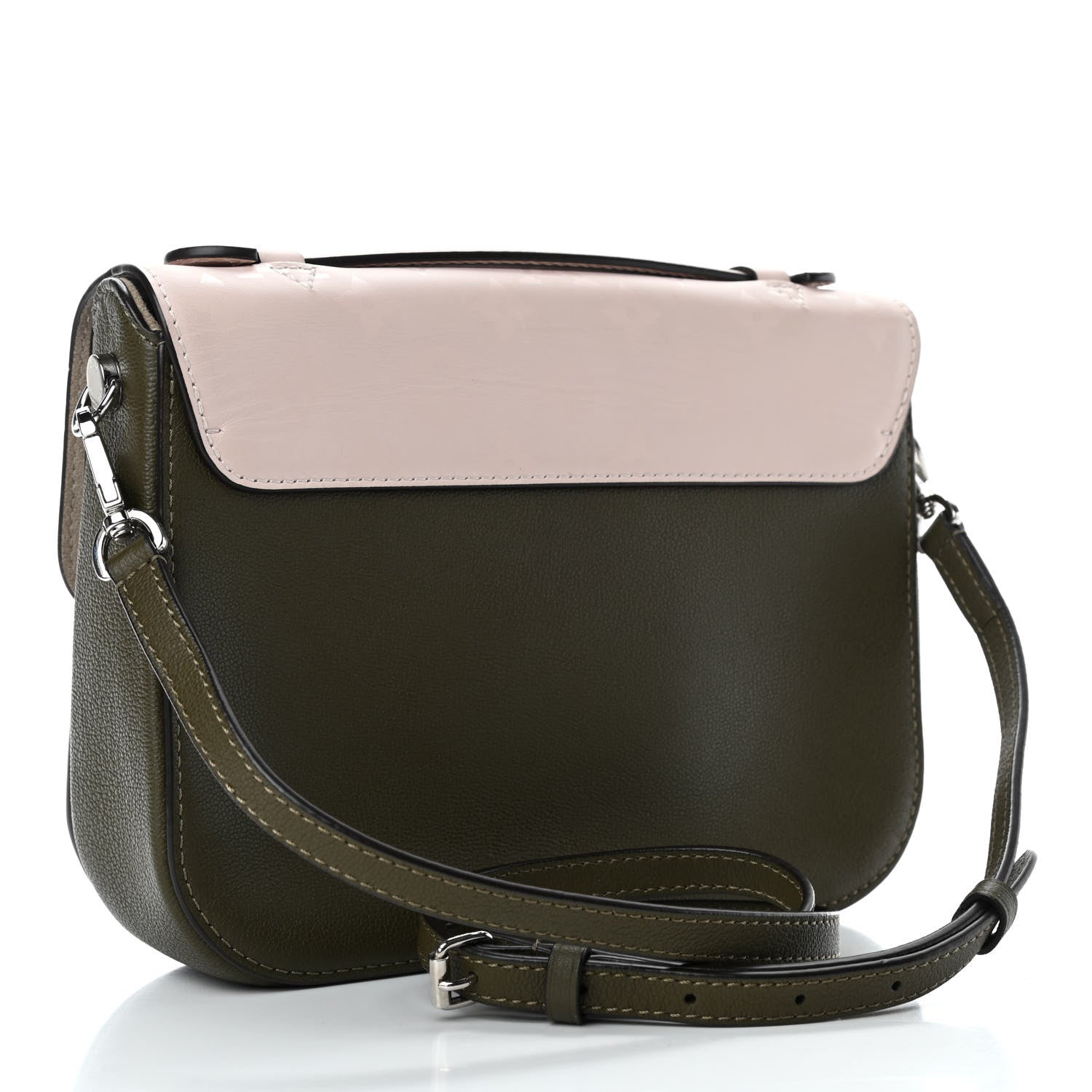 Louis Vuitton Calfskin Very Messenger Kaki 2 of 4
